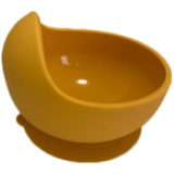 Bowl Mostaza Silicona Con Ventosa Storki
