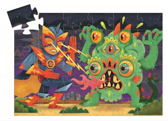 Puzzle Silueta - Laser Boy - DJECO - Imagen 2