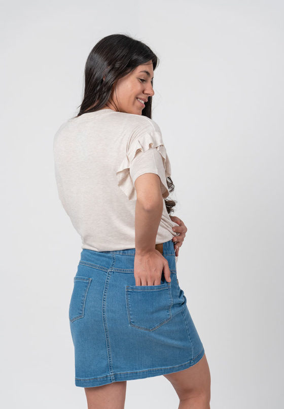 POLLERA RIA ROPA MATERNAL - Imagen 4