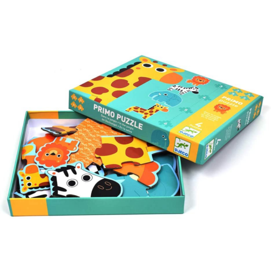 PRIMO PUZZLE SELVA, puzzle evolutivo Djeco - Imagen 8