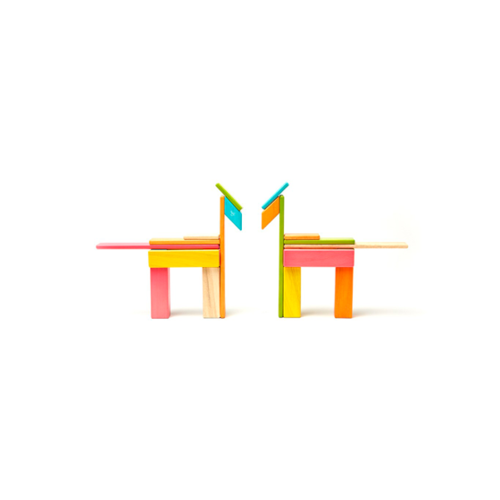Tegu Juego de 24 piezas magnéticas de madera Tints - Imagen 10