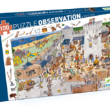 Puzzle De Observación Fortified Castle 100 Piezas Djeco