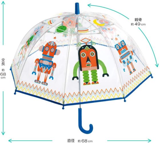 Paraguas infantil de Djeco Robot - Imagen 2