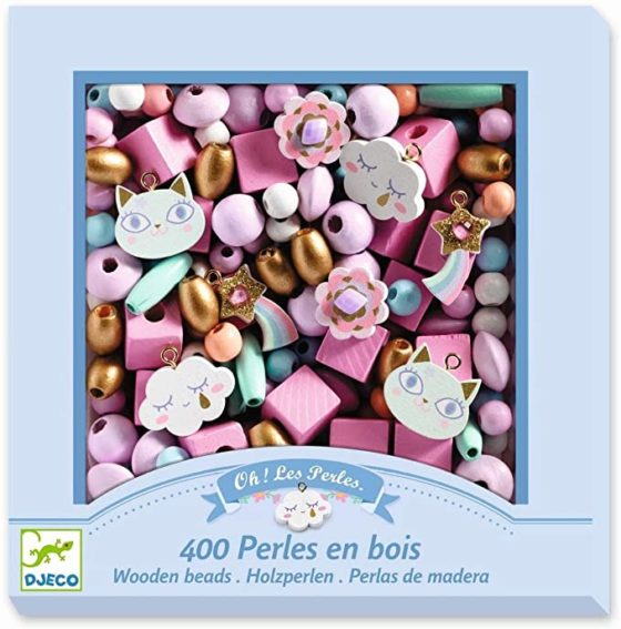 Set De Joyería y bijouterie en Madera Arcoiris DJECO
