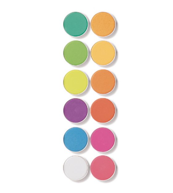 Acuarelas x12 colores fluor - Imagen 3