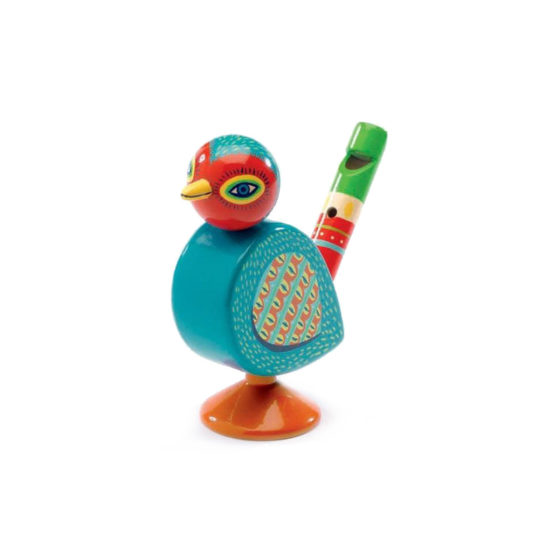 Silbato chifle pajarito Animambo de Djeco - Imagen 2