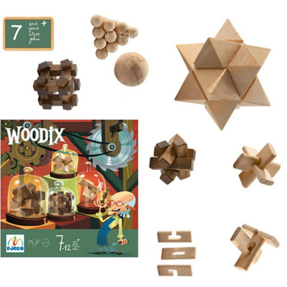 Juego de paciencia Woodix Djeco - Imagen 8