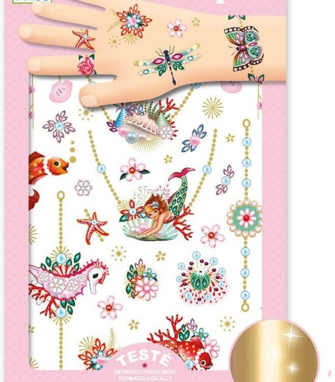 TATUAJES LAS JOYAS DE FIONA - Djeco