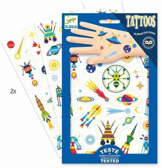 TATUAJES ODISEA ESPACIAL - Djeco