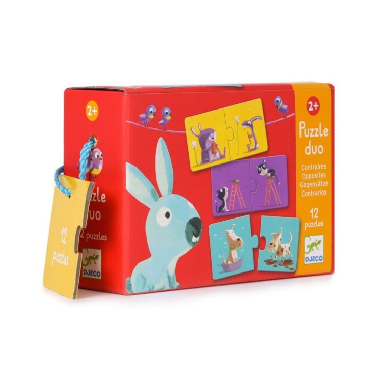 Puzzle Dúo Opuestos Djeco