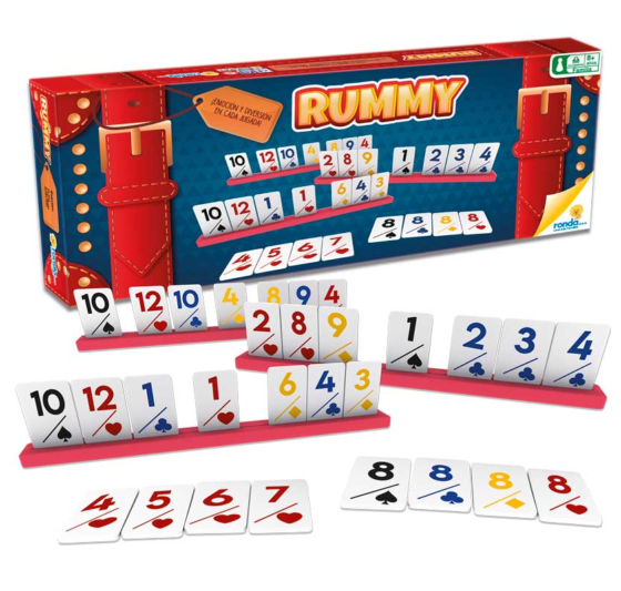 JUEGO DE MESA RUMMY RONDA - Imagen 2