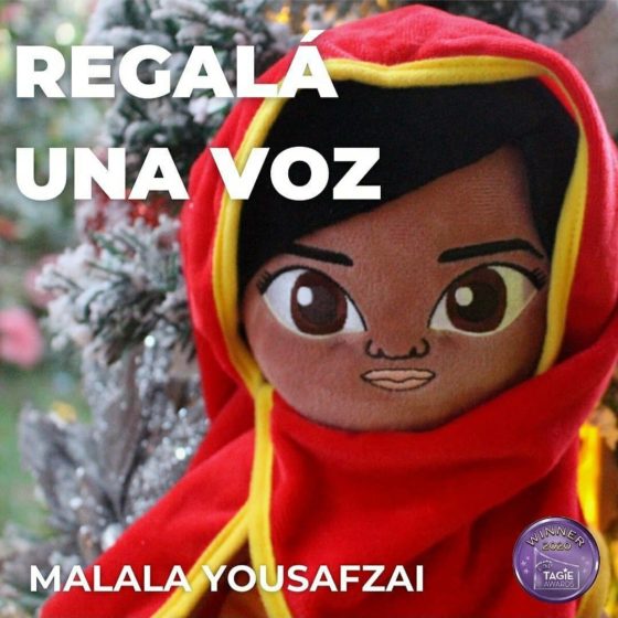 Muñeca Pequeñas Rebeldes Malala Yousafzai - Imagen 2