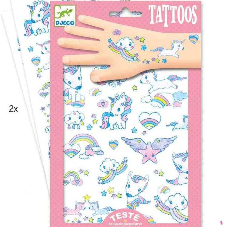 TATUAJES UNICORNIOS - Djeco