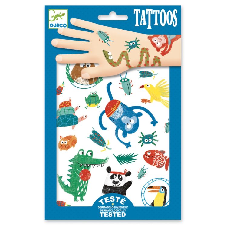 TATUAJES ANIMALES - Djeco