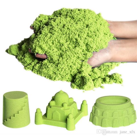 ARENA MÁGICA BALDE 500gms. + 6 moldes - Imagen 5