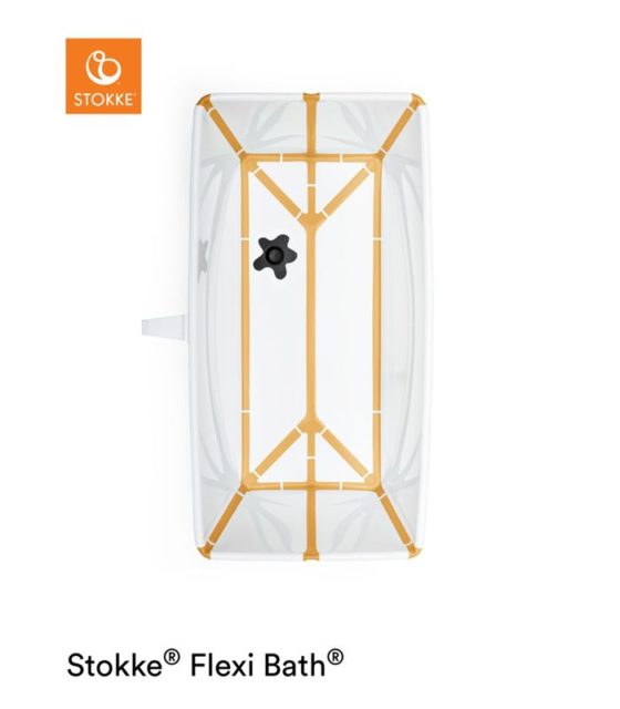 Bañera Flexi Bath® Stokke® V2 Blanco y Amarillo - Imagen 8