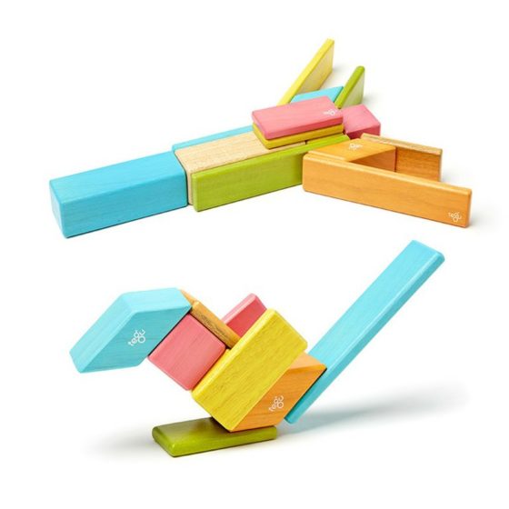 Tegu Juego de 24 piezas magnéticas de madera Tints - Imagen 13