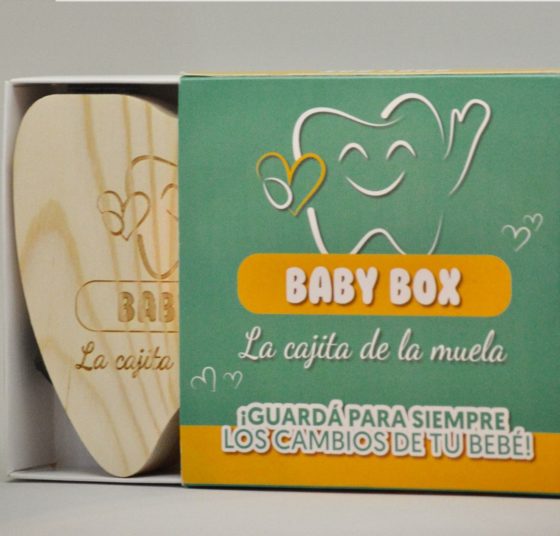Cajita de madera para dientes de leche, ombligo y pelito - Imagen 5