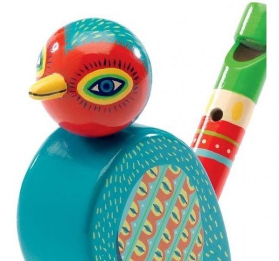Silbato chifle pajarito Animambo de Djeco - Imagen 4