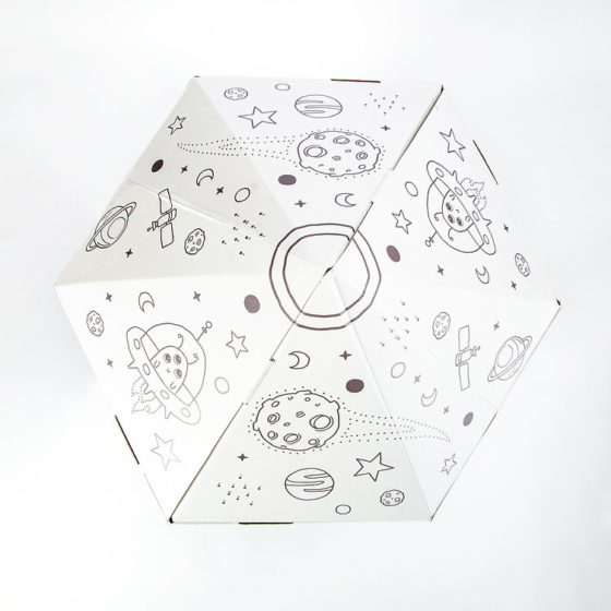 Cohete My Rocket para armar y colorear - Imagen 6