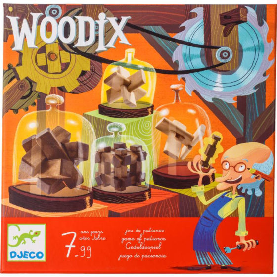 Juego de paciencia Woodix Djeco