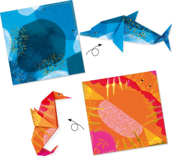 ORIGAMI ANIMALES MARINOS DJECO - Imagen 3