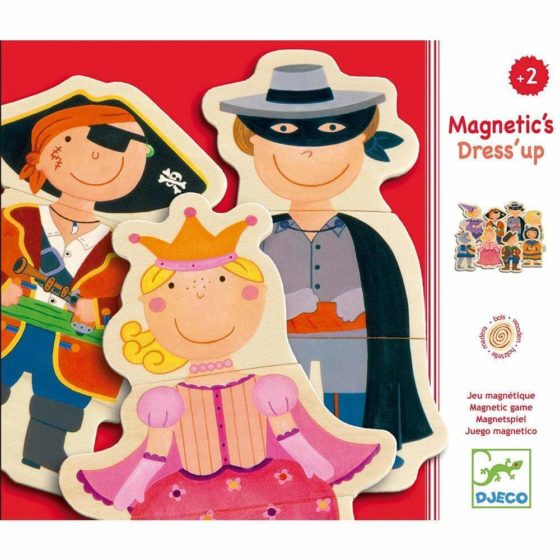 Dress´up puzzle magnético de Djeco