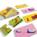 Puzzle Dúo Mamá y Bebé Djeco - Imagen 4