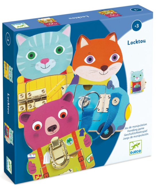 Locktou Juego de manipulación cerraduras DJECO