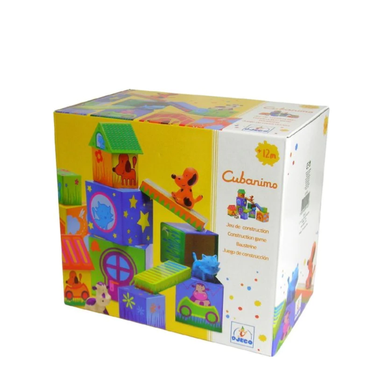 Torre de animales de la granja con rampas - Cubanimo
