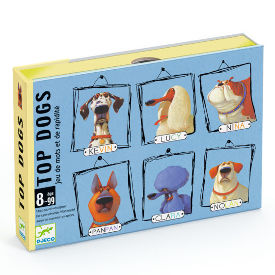 Juego de palabras y velocidad Top dogs - Djeco