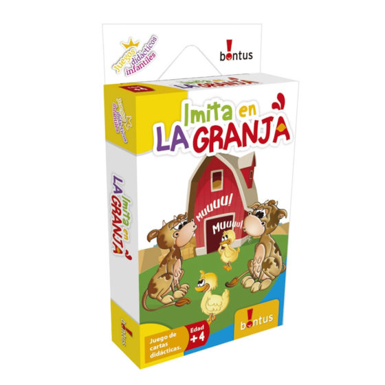 Juego de cartas Imita en la granja - Bontus