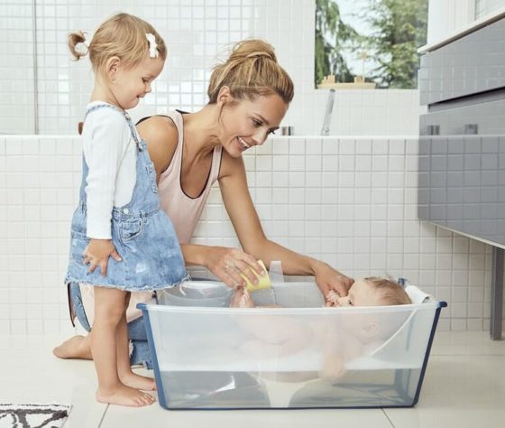 Bañera Flexi Bath® Stokke® V2 Blanco y Gris - Imagen 4