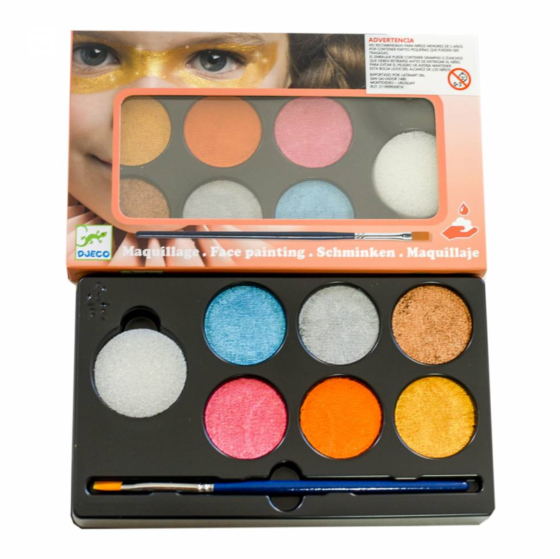 Set de  maquillaje, pintura para la cara Djeco x 6 colores - Imagen 5