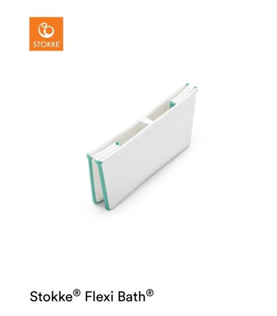 Pack Flexi Bath® Stokke® V2 y soporte para recién nacido - blanco y gris - Imagen 8