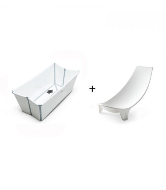 Pack Flexi Bath® Stokke® Clásico y soporte para recién nacido