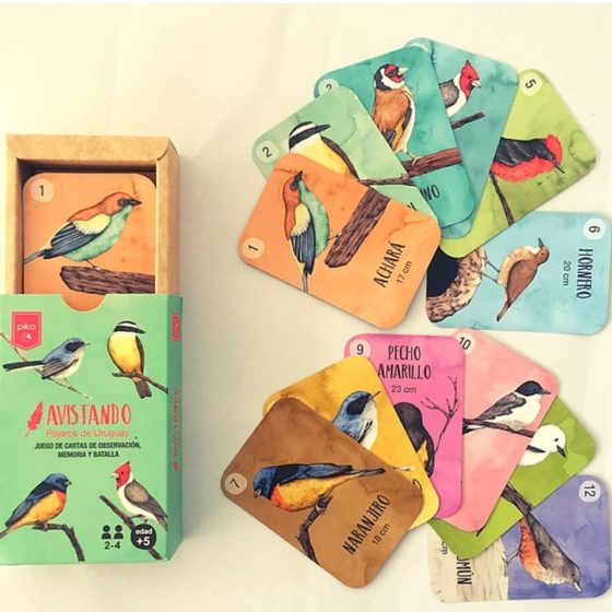 Cartas Avistando Aves del Uruguay