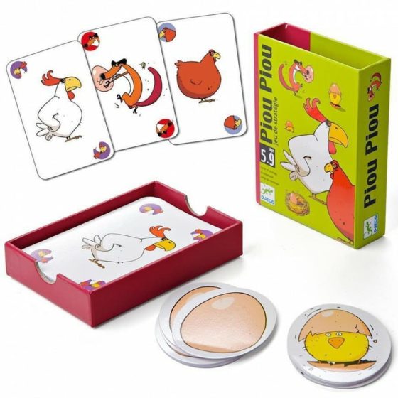 Juego de cartas Piou Piou - Djeco