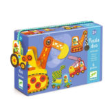 Puzzle Dúo Transportes Djeco