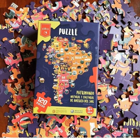 Puzzle Patrimonio Cultural de América del Sur 120PZ
