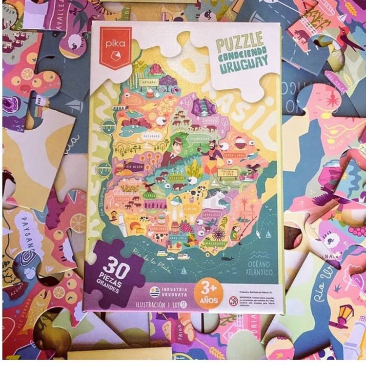 Puzzle Gigante Uruguay 120 pz