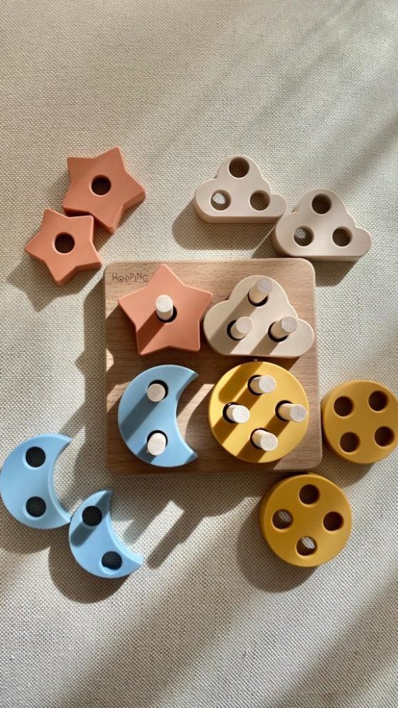 Juego de encastre en silicona