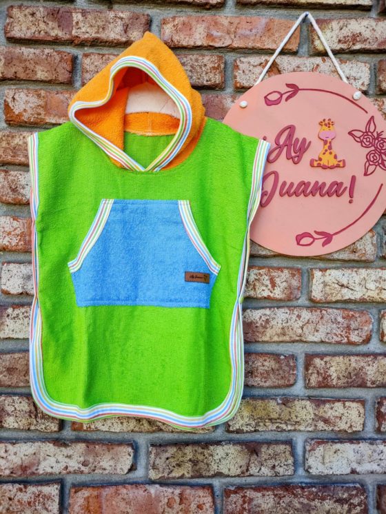 Poncho toalla - Talle 0 y 1