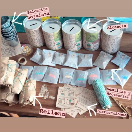 Kit de Ramón y Ramona pelo verde