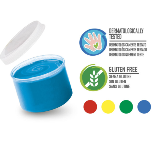 Pintura digital Carioca Baby Finger caja x4 colores - Imagen 2