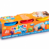 Masa de moldear Carioca Baby Dough Caja x 3 unidades