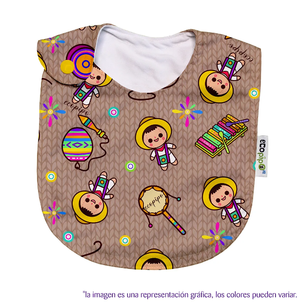 Babero Impermeable ECOPIPO Juguetes