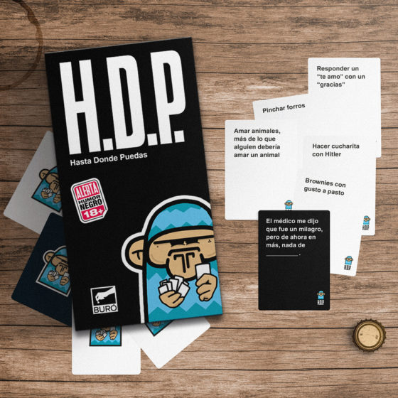 juego de cartas HDP juego para adultos BURÓ - Imagen 2