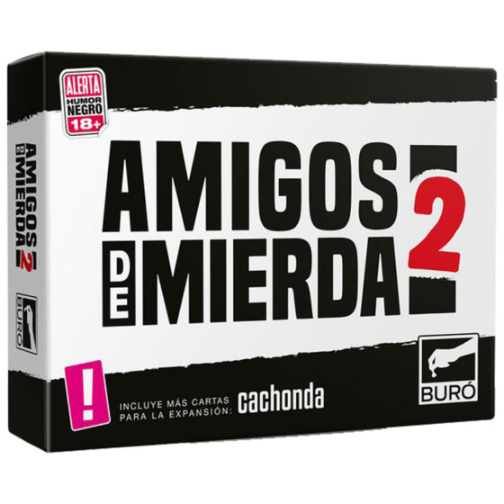 juego de cartas AMIGOS DE MIERDA 2 juego para adultos (expansión cachonda) BURÓ