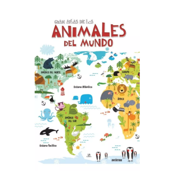 Libro gigante - Animales del mundo